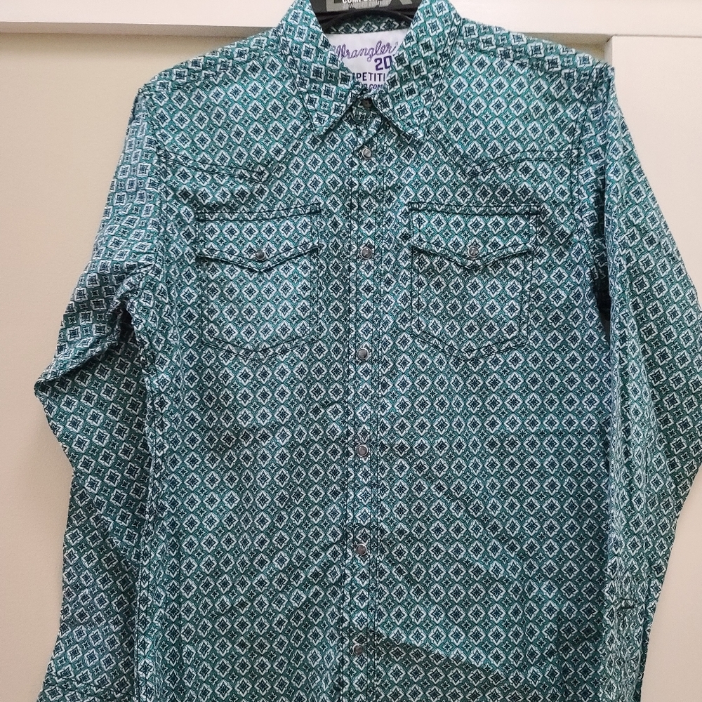 Wrangler 20X Competition Advanced Confort button down